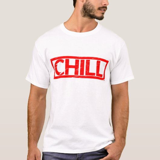 Chill Briefmarke T-Shirt (Vorderseite)