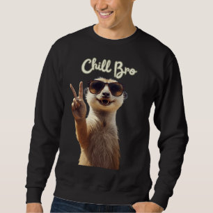 Chill Bro – Lustiger Faultier Hoodie