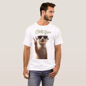 Chill Bro – Lustiger Faultier Hoodie T-Shirt (Vorne ganz)