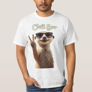 Chill Bro – Lustiger Faultier Hoodie T-Shirt