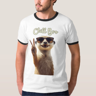 Chill Bro – Lustiger Faultier Hoodie T-Shirt