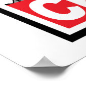 Chill Buddha Poster (Ecke)