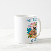 Chill Capybara Beach Vibes - Beeil dich nicht, Cap Kaffeetasse (VorderseiteRechts)