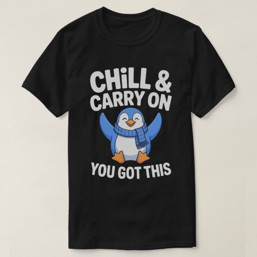 Chill & Carry On Tee (Design vorne)
