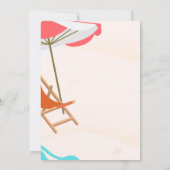 Chill Chill Chill Balloons, Wine Retirement Party Einladung (Rückseite)