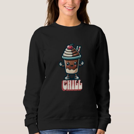 Chill Chocolate Milkshake Pub Sweatshirt (Vorderseite)