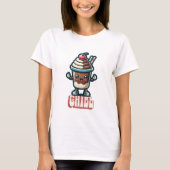 Chill Chocolate Milkshake Pub T-Shirt (Vorderseite)