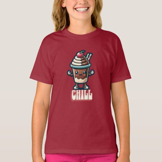 Chill Chocolate Milkshake Pub T-Shirt (Vorderseite)