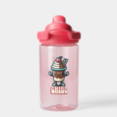 Chill Chocolate Milkshake Pub Trinkflasche (Rückseite)