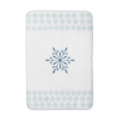 Chill & Cosy Snowflake Bath Mat Badematte (Vorderseite Vertikal)