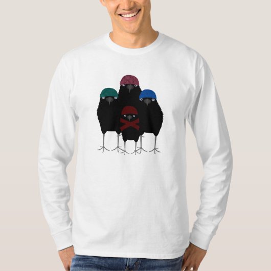Chill Crows T-Shirt (Vorderseite)