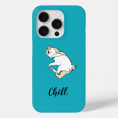 Chill Dog iPhone Case (Rückseite)