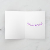 Chill es ist Ihre Geburtstagskarte Karte (Innenseite)