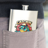 Chill Fish Vibes Flachmann (Beispiel)