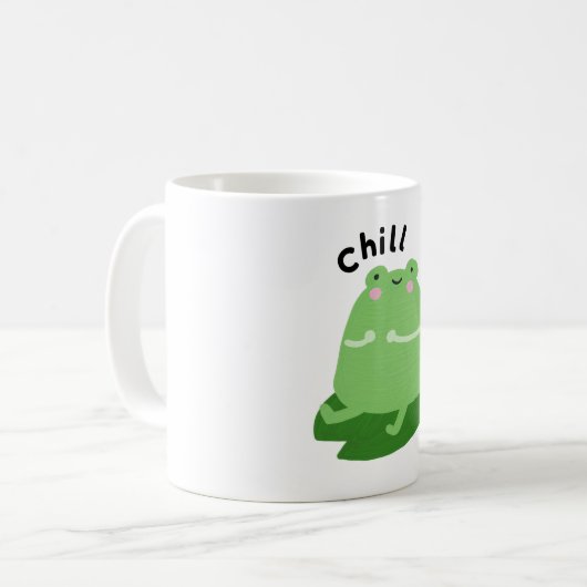Chill Frog Tasse (Vorderseite Links)