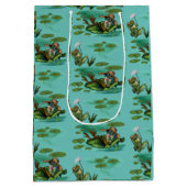 Chill Frogs genießen Sommer Mittlere Geschenktüte (Rückseite)