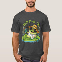 Chill-Frosch – Lustiges Entspanntes Vibes T-Shirt