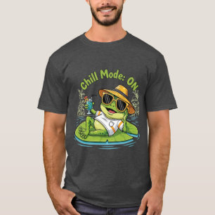 Chill-Frosch – Lustiges Entspanntes Vibes T-Shirt