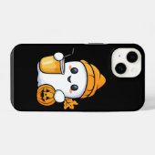 Chill Ghost Warme Kaffee Gemüter Fall iPhone Hülle (Rückseite (Horizontal))