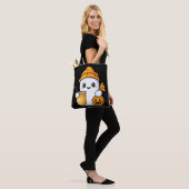 Chill Ghost Warme Kaffee Gemüter Fall Tasche (Am Model)