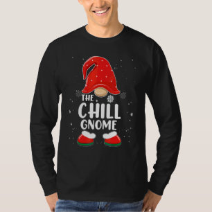 Chill Gnome Buffalo Karo Gitter Passende Familie W T-Shirt