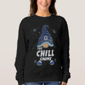 Chill Gnome Hanukkah Family Matching for men wome Sweatshirt (Vorderseite)
