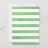 Chill Green Popsire Cool Summer Birthday Party Einladung (Rückseite)