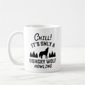 Chill Hungry Wolf Kaffeetasse (Links)