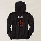 Chill-Kapuzenpullover Hoodie (Design Rückseite)