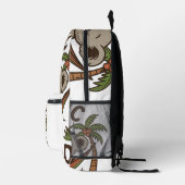 Chill Koala Vibes Bedruckter Rucksack (Rechts)
