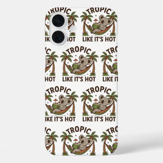 Chill Koala Vibes Case-Mate iPhone Hülle (Rückseite)