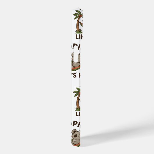 Chill Koala Vibes Case-Mate iPhone Hülle (Rückseite / Rechts)