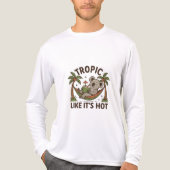 Chill Koala Vibes Tri-Blend Shirt (Vorderseite)