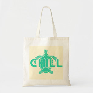 Chill Light Türkis Green Ocean Turtle Summer Tragetasche