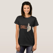 Chill Little Sloth Sketch T-Shirt (Vorne ganz)