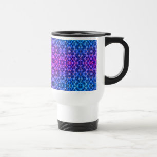 Chill Magenta-Blue Vibes Reisebecher