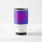 Chill Magenta-Blue Vibes Reisebecher (Mittel)