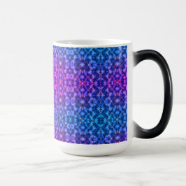 Chill Magenta-Blue Vibes Verwandlungstasse