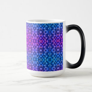 Chill Magenta-Blue Vibes Verwandlungstasse