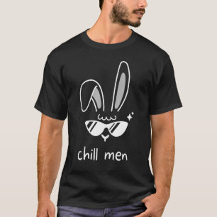 Chill Men Bunny Ears Brille Bunny Spring Sonntag R T-Shirt