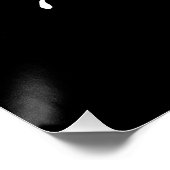 Chill Minimalistische Typografie Poster (Ecke)