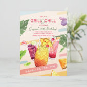 Chill mit uns einladung (Stehend Vorderseite)