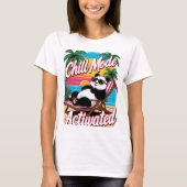Chill Mode aktiviert - Geschenk für Panda Lover T-Shirt (Vorderseite)