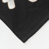 Chill-Mode aktiviert lustige Panda-Kälte in der S Fleecedecke (Ecke)