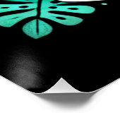 Chill Mode aktiviert - Sloth Glossy Poster (Ecke)