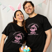 Chill Mode Bunny Relaxed Vibes T-Shirt