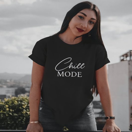 Chill Mode: Entspannte Flecken T-Shirt