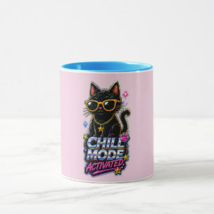 Chill-Modus Aktiviert – Lustiger Entspannungs-Vibe Tasse