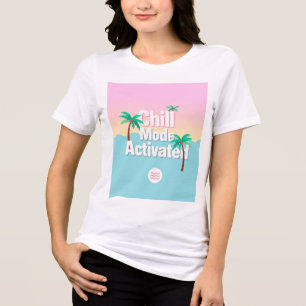 Chill-Modus aktiviert Tri-Blend Shirt