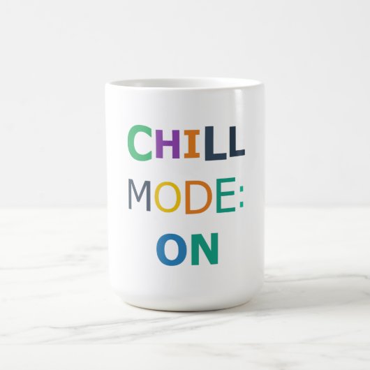 Chill-Modus AN Kaffeetasse (Mittel)